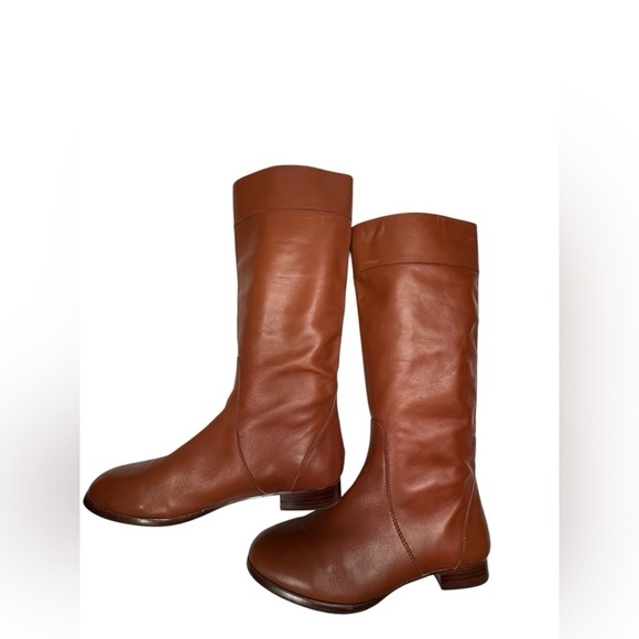 J. Crew Brown Riding Boots Size 10 - Picture 3 of 14
